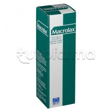 Macrolax Clisma Flacone 120 ml Clistere Lassativo