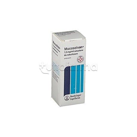 Mucosolvan Soluzione da Nebulizzare 40 ml 7,5 mg / ml per Tosse e Catarro
