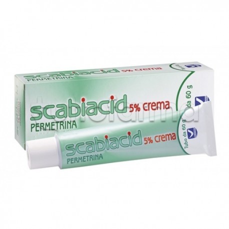 Scabiacid Crema 60 grammi 5% per Trattamento della Scabbia