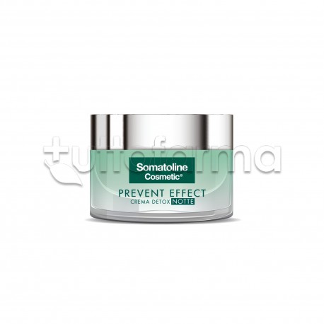 Somatoline Prevent Effect Crema Detox Notte Viso 50ml