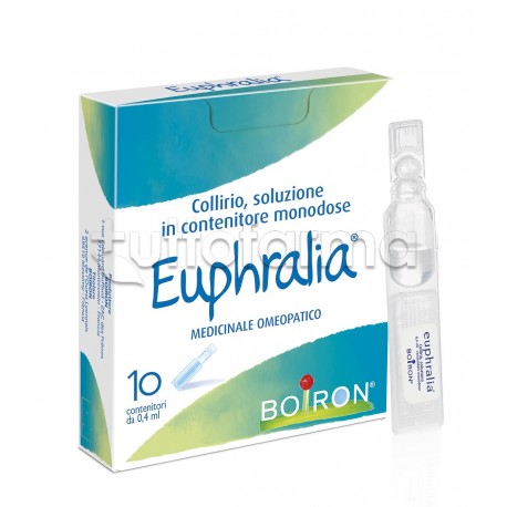 Euphralia Collirio Omeopatico 10 Flaconcini Monodosi