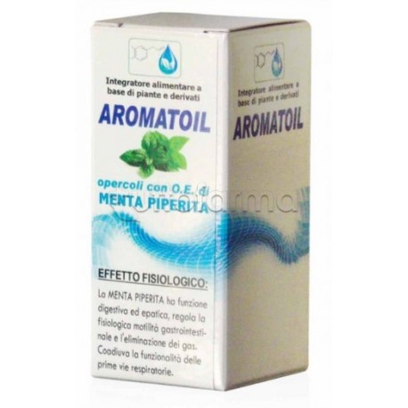 Aromatoil Menta Integratore Digestivo ed Epatico 50 Opercoli Aromatoil Menta Integratore Digestivo ed Epatico 50 Opercoli