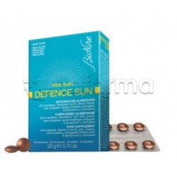 Bionike Defence Sun Integratore BetaCarotene Vitamine Licopene Antiossidante Antiustione 30 Compresse