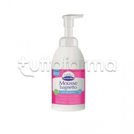Euphidra AmidoMio Mousse Bagnetto Detergente Corpo e Capelli per Bambini 500ml Euphidra AmidoMio Mousse Bagnetto Detergente Corpo e Capelli per Bambini 500ml