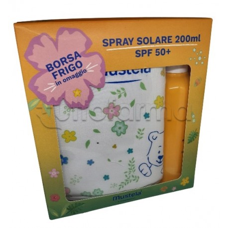 Mustela Spray Solare per Bambini SPF50+ 200ml + Borsa Frigo Omaggio