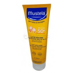 Mustela Latte Solare Protezione Molto Alta 50+ per Bambini 250ml