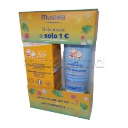 Mustela Latte Solare SPF50+ e Latte Doposole per Bambini 100ml + 125ml