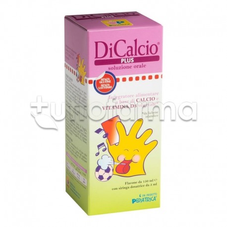 Dicalcio Plus Integratore con Calcio e Vitamina 150ml