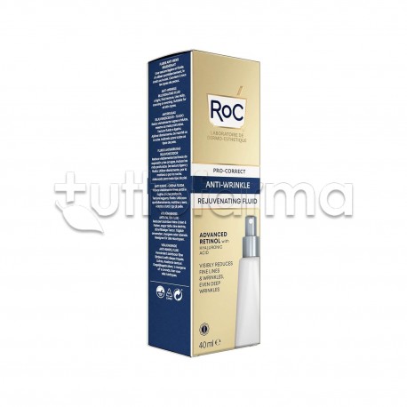 RoC Retinol Correxion Pro-Correct Fluido Viso Anti Rughe 40ml