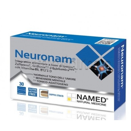 Named Neuronam Integratore per Benessere Mentale 30 Compresse