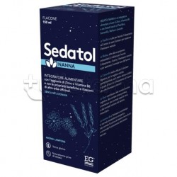 Sedatol Nanna Integratore per Rilassamento e Sonno di Adulti e Bambini 150ml Sedatol Nanna Integratore per Rilassamento e Sonno di Adulti e Bambini 150ml