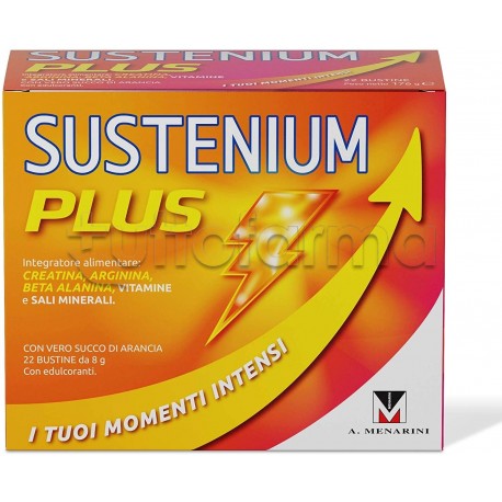 Menarini Sustenium Plus Intensive Formula Integratore Alimentare 22 Bustine