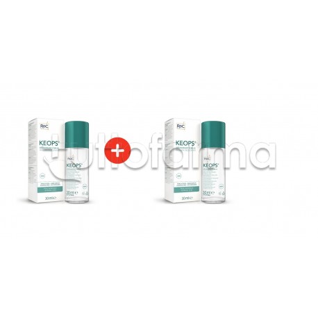RoC Keops Deodorante Roll-On Senza Alcool Confezione Doppia 2 X 30ml