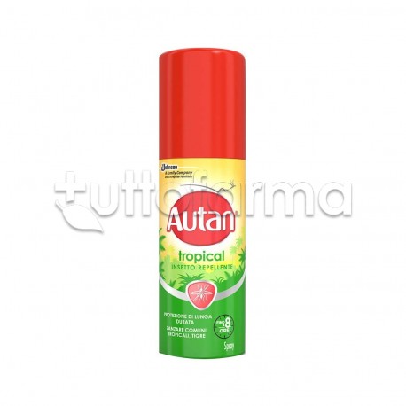 Autan Tropical Spray Repellente Insetti Spray 50ml