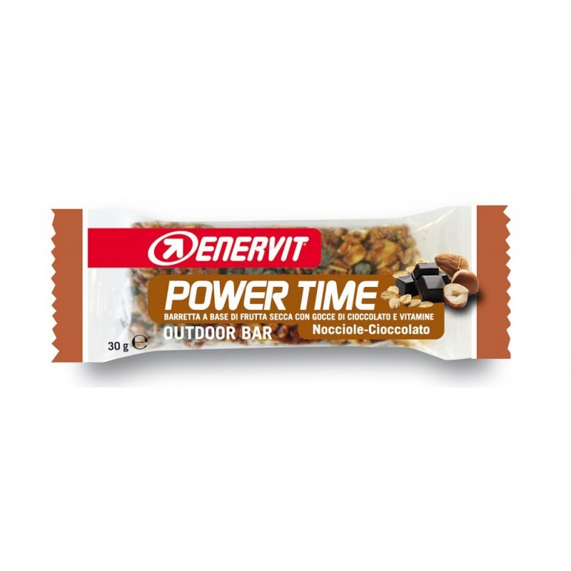 Enervit Power Time Barretta Energetica Nocciole Cioccolato 30 Gr