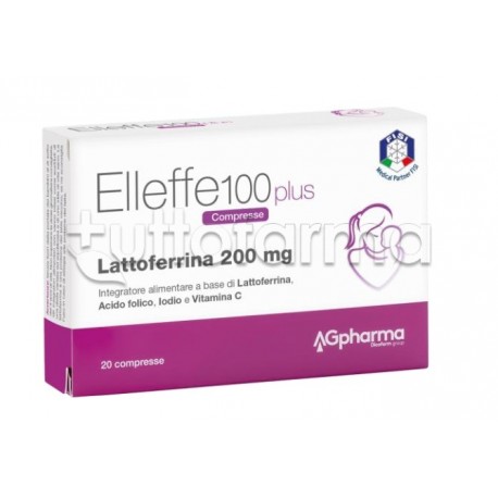 Elleffe 100 Plus Integratore per la Gravidanza 20 Compresse Elleffe 100 Plus Integratore per la Gravidanza 20 Compresse