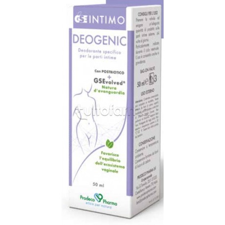 GSE Intimo Deogenic Deodorante Intimo 50ml GSE Intimo Deogenic Deodorante Intimo 50ml