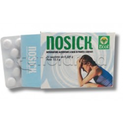 confezione Nosick Integratore per Nausea e Acidità 25 Tavolette