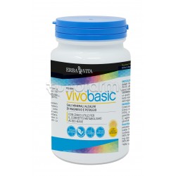 Erba Vita Vivobasic Integratore con Magnesio e Potassio 200g Erba Vita Vivobasic Integratore con Magnesio e Potassio 200g