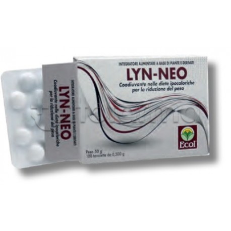 Lyn Neo Integratore per Controllo del Peso 100 Compresse