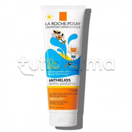 La Roche Posay Anthelios Dermo-Pediatrics Gel Solare Pelle Bagnata SPF50+ Viso e Corpo Bambini 250ml La Roche Posay Anthelios Dermo-Pediatrics Gel Solare Pelle Bagnata SPF50+ Viso e Corpo Bambini 250ml