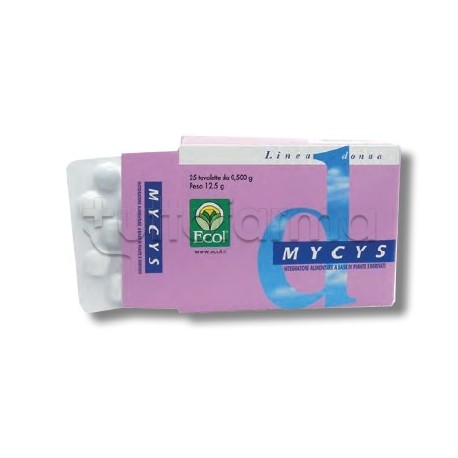 Mycys Integratore per Benessere delle Vie Urinarie 25 Tavolette