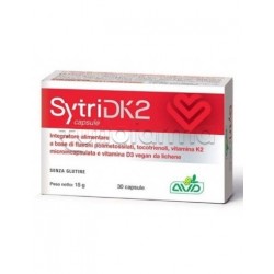 Confezione di Sytri DK2 Integratore Vitaminico 30 Capsule Confezione di Sytri DK2 Integratore Vitaminico 30 Capsule