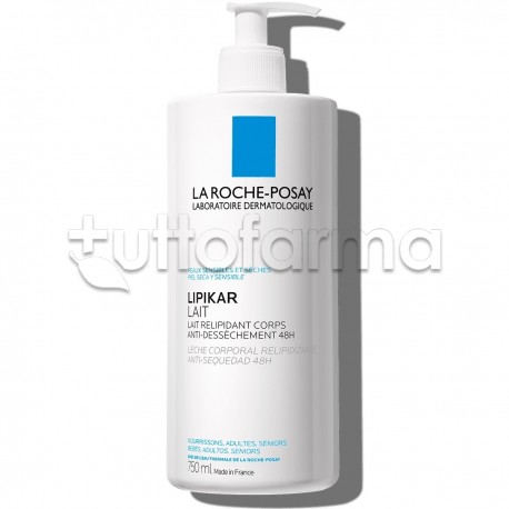 La Roche Posay Lipikar Latte Viso e Corpo Pelle Secca di Adulti e Bambini 750ml La Roche Posay Lipikar Latte Viso e Corpo Pelle Secca di Adulti e Bambini 750ml