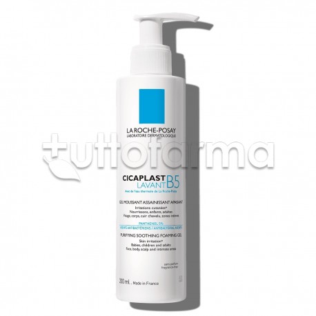 La Roche Posay Cicaplast Lavant B5 Detergente Viso e Corpo Pelle Secca 200ml La Roche Posay Cicaplast Lavant B5 Detergente Viso e Corpo Pelle Secca 200ml