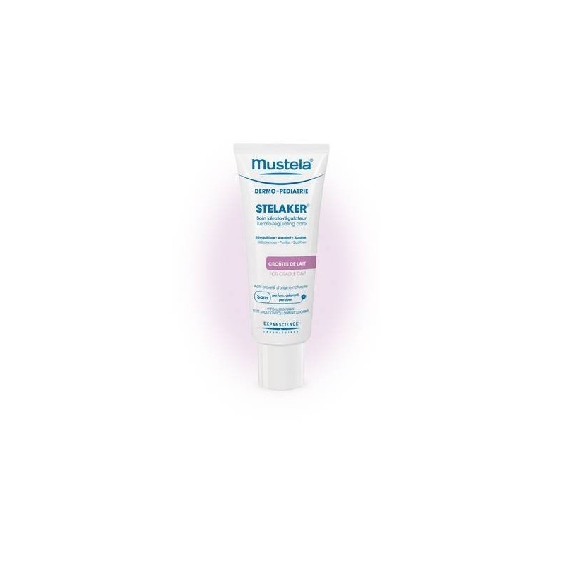 Mustela Stelaker Trattamento Viso e Capelli per Eliminare la Crosta Lattea Tubo da 40 ml Mustela Stelaker Trattamento Viso e Capelli per Eliminare la Crosta Lattea Tubo da 40 ml