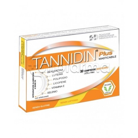 Tannidin Plus Integratore per la Pelle 30 Compresse Masticabili