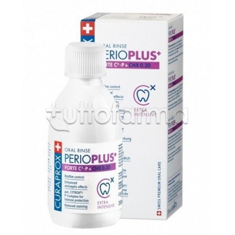 Curaprox Perio Plus+ Forte Clorexidina 0.20 Collutorio 200ml