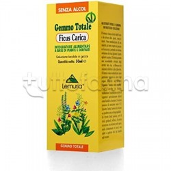 Lemuria Gemmo Totale Ficus Carica Integratore per Benessere Intestinale 50ml Lemuria Gemmo Totale Ficus Carica Integratore per Benessere Intestinale 50ml