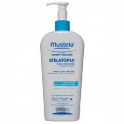 Mustela Stelatopia Crema Emolliente per la Pelle Secca e Atopica Fin dalla Nascita Flacone da 400 ml Mustela Stelatopia Crema Emolliente per la Pelle Secca e Atopica Fin dalla Nascita Flacone da 400 ml