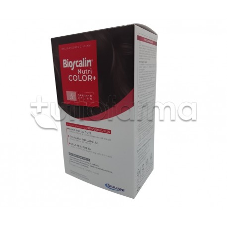 Bioscalin Nutricolor+ Tinta per Capelli 3 Castano Naturale