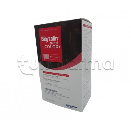 Bioscalin Nutricolor+ Tinta per Capelli Delicata 4 Castano Medio