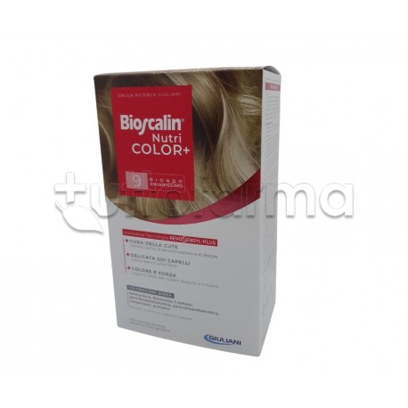 Bioscalin Nutricolor+ Tinta per Capelli Delicata 9 Biondo Chiarissimo Bioscalin Nutricolor+ Tinta per Capelli Delicata 9 Biondo Chiarissimo