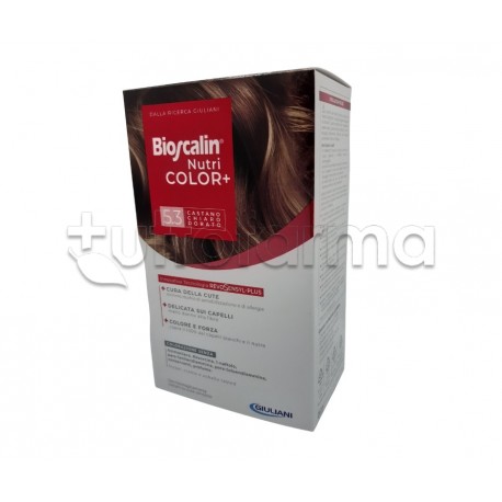 Bioscalin Nutricolor+ Tinta per Capelli Delicata 5.3 Castano Chiaro Dorato Bioscalin Nutricolor+ Tinta per Capelli Delicata 5.3 Castano Chiaro Dorato
