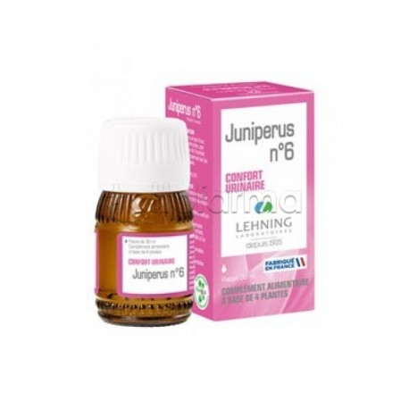 Lehning 6 Juniperus Compositum Medicinale Omeopatico 30 ml Lehning 6 Juniperus Compositum Medicinale Omeopatico 30 ml
