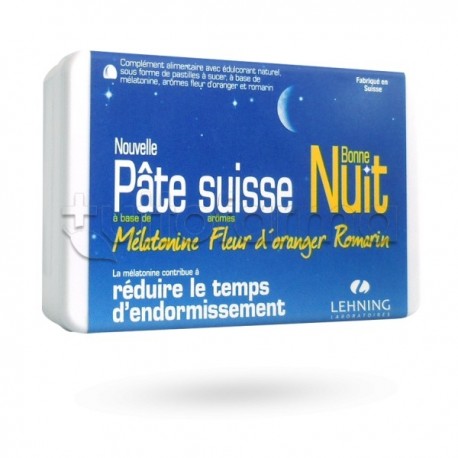 Lehning Pate Suisse Buonanotte Integratore per Sonno 40 Compresse Gommose Lehning Pate Suisse Buonanotte Integratore per Sonno 40 Compresse Gommose