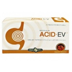 Erba Vita Acid Ev Integratore Acidità Stomaco 1 Gr 30 Tavolette