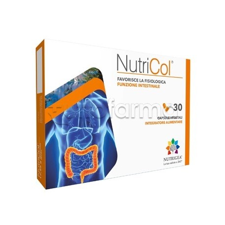 Nutrigea Nutricol Integratore per Benessere Intestinale 30 Capsule
