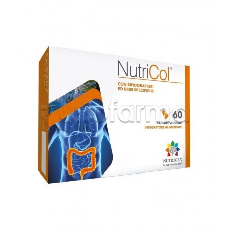 Nutrigea Nutricol Integratore per Benessere Intestinale 60 Capsule