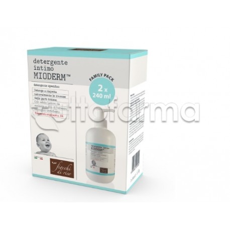 Detergente Intimo Mioderm Bipacco Formato Famiglia 2 Flaconi da 240ml -  TuttoFarma