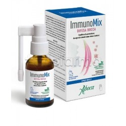 Aboca ImmunoMix Difesa Bocca Spray Orale Protettivo per Adulti e Bambini 30ml