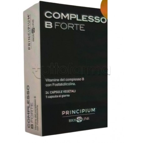 Bios Line Principium Complesso B Forte Integratore di Vitamine B 24 Capsule Bios Line Principium Complesso B Forte Integratore di Vitamine B 24 Capsule