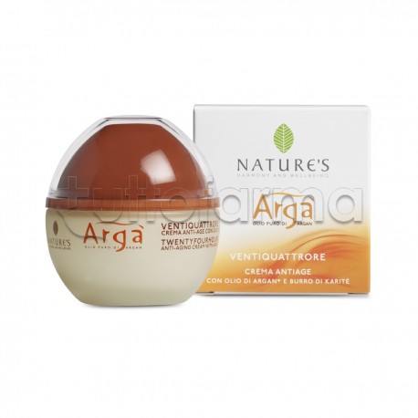 Bios Line Nature's Argà Crema Viso Ventiquattrore Antiage 50ml