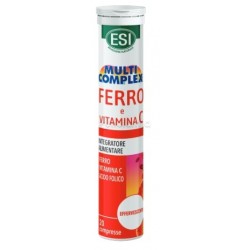 ESI Multicomplex Vitamina C e Ferro 20 Compresse Effervescenti