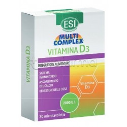ESI Multicomplex Vitamina D 30 Micro Tavolette ESI Multicomplex Vitamina D 30 Micro Tavolette