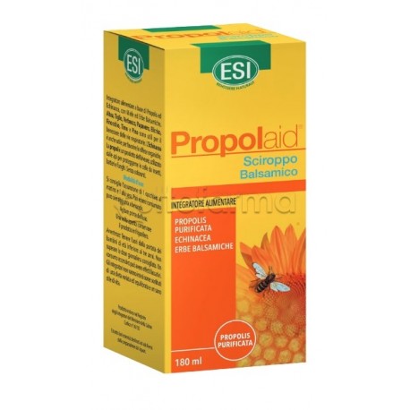 Esi Propolaid Sciroppo Balsamico Elimina La Tosse 180 ml Esi Propolaid Sciroppo Balsamico Elimina La Tosse 180 ml